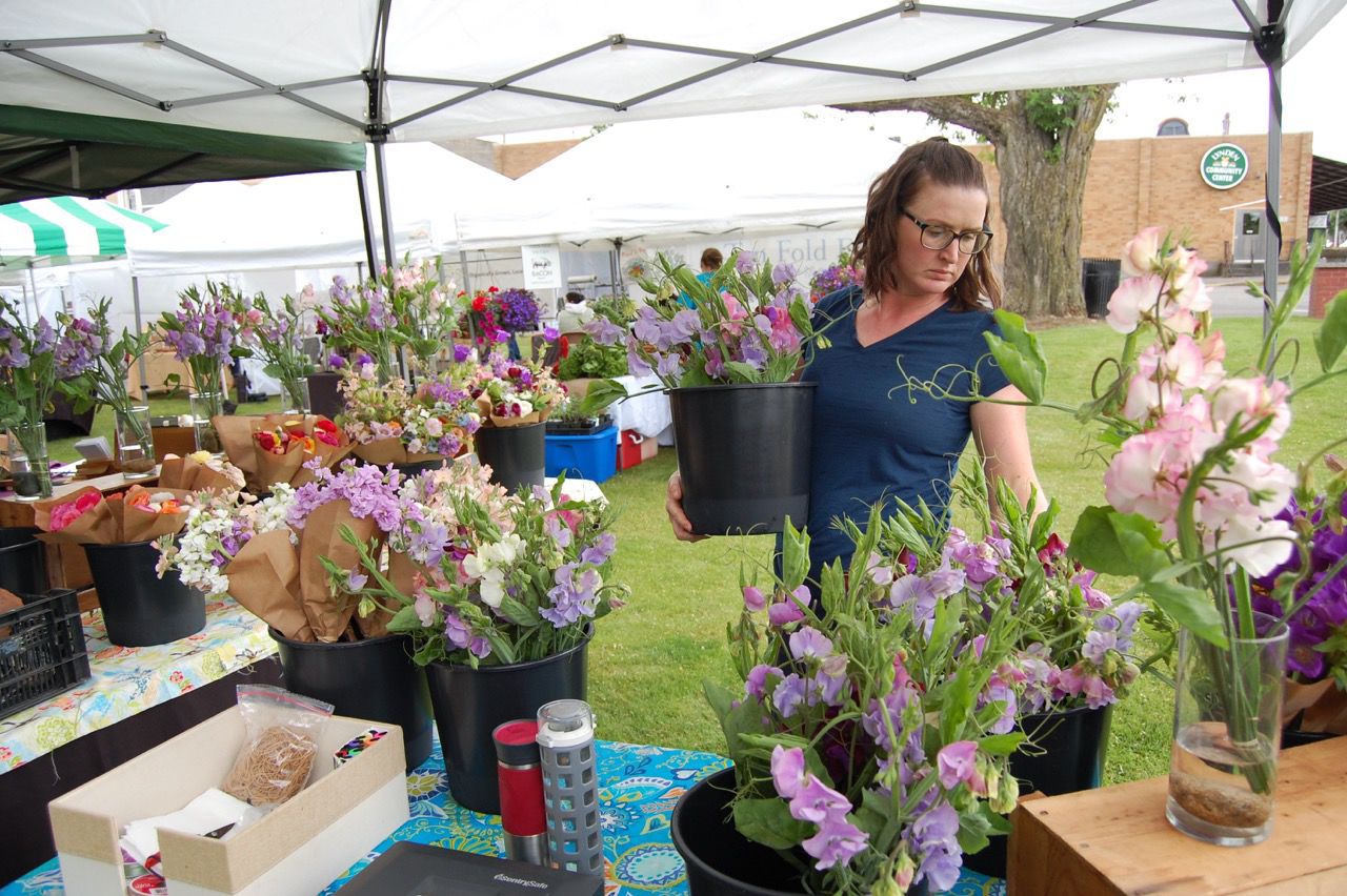 Opening Day at the Lynden Farmers Market